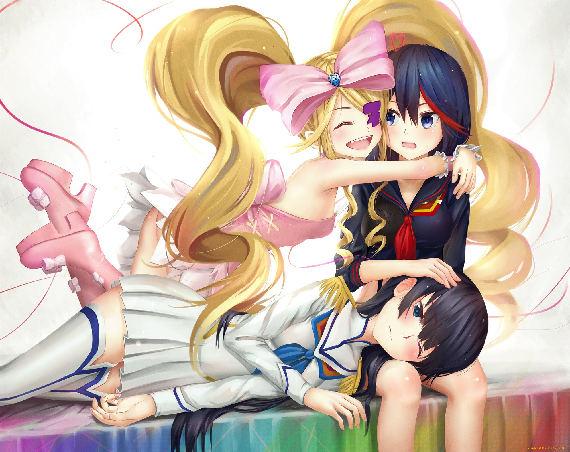 , kill la kill, , , , aki99, matoi, ryuuko, harime, nui, kill, la, kiryuin, satsuki